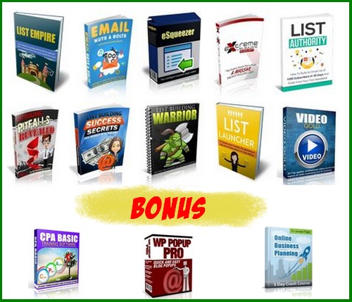 Product picture List Building Niche - 2015 Brand New PLR Pack + 3 BONUS